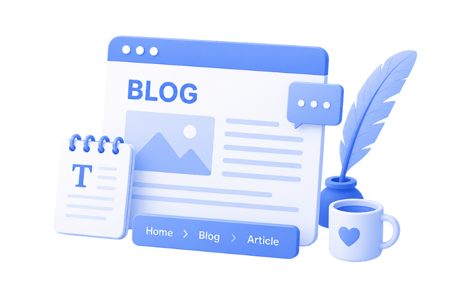 Blogs page banner